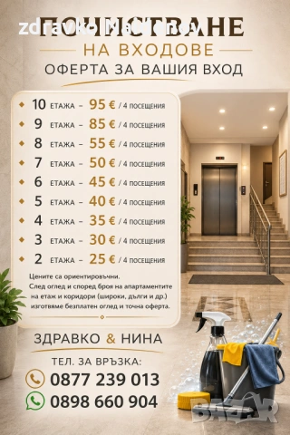 Търсим входове за почистване! , снимка 3 - Почистване на входове - 51757299
