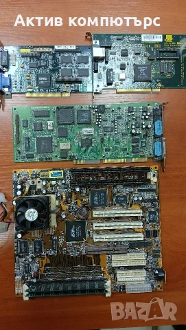 Ретро дънна платка PC Chips M577 Super Socket 7/Matrox 4MB/SB sound/Ethernet, снимка 3 - Дънни платки - 55446339