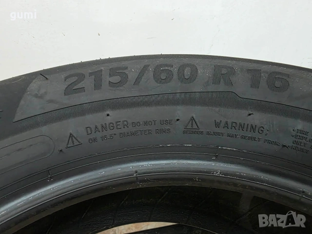 1бр зимна гума 215/60/16 MICHELIN L06116 , снимка 2 - Гуми и джанти - 55084243