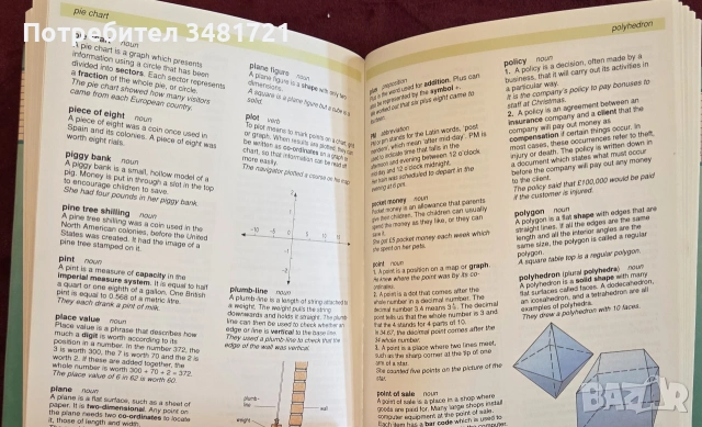 Илюстриран речник на парите и математиката / Bloomsbury Illustrated Dictionary of Money and Math, снимка 8 - Други - 55064706