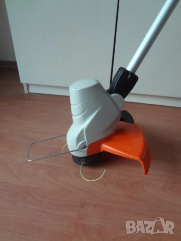 Оригинален немски тример (косачка) - STIHL FSE 52 - 500Wt. - като нов, снимка 2 - Градинска техника - 55675614