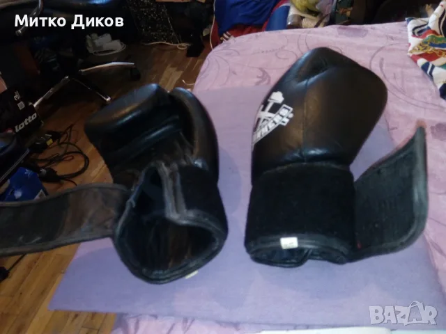 Боксови ръкавици нови маркови естесвена кожа 10 OZ THE Hammers, снимка 4 - Бокс - 55571267