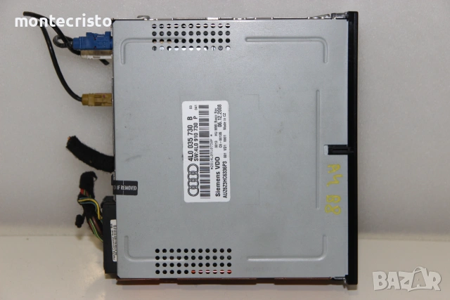 GPS Навигация Audi A4 B8 (2007-2011г.) 4L0 035 730 B / 4L0035730B / SW:4L0 910 730 P / MMI, снимка 4 - Части - 55143504