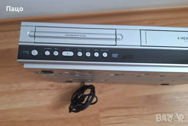 Philips DVP3350V DVD/VCR плейър с директно дублиране и прогресивно сканиране, снимка 2 - Плейъри, домашно кино, прожектори - 55618892