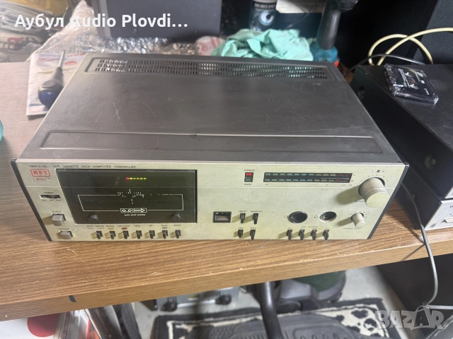 RFT Stereokassetten- deck HMK-D 100  Made in DDR Germany , снимка 3 - Декове - 55156604