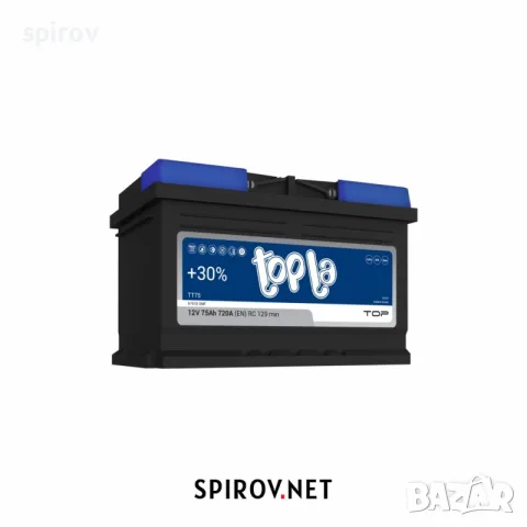 Акумулатор Topla Top 12V 75Ah 720A