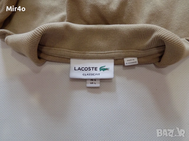 тениска lacoste риза блуза потник фанела худи суичър оригинал мъжка размер 5, снимка 5 - Тениски - 51190662
