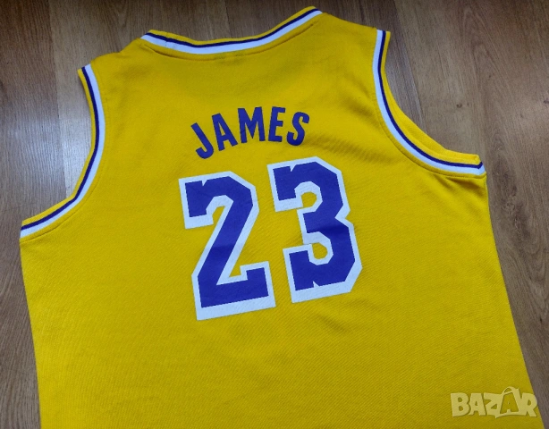 NBA / Los Angeles Lakers / #23 JAMES - детски баскетболен потник, снимка 3 - Детски тениски и потници - 54490032