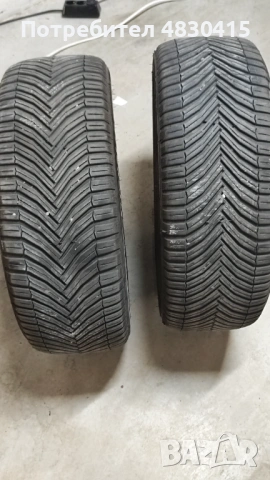 2 бр. Michelin CrossClimate 2 – 225/55 R19 (DOT 2424), снимка 2 - Гуми и джанти - 54656832