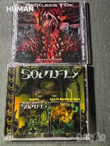 Megadeth - Soulfly - Sepultura - Reckless Tide, снимка 16 - CD дискове - 54083645