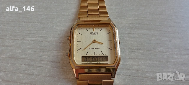 Мъжки часовник Casio AQ-230, снимка 9 - Мъжки - 54671379