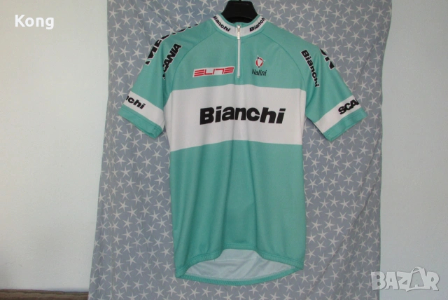 вело джърси Bianchi team carbon windproof Nalini Specialized Italy колоездене bib shorts Италия , снимка 2 - Спортна екипировка - 55251308