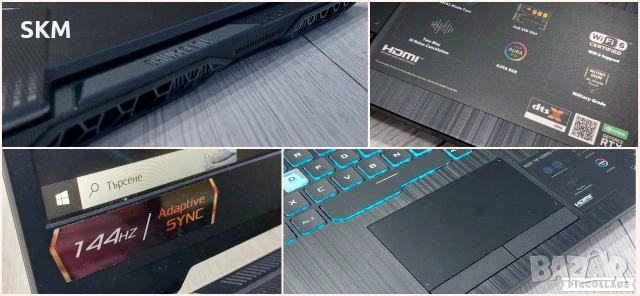 RTX 3050Ti | i5 | 512GB | IPS 144Hz |8RAM лаптоп laptop gaming гейминг asus асус туф tuf, снимка 6 - Лаптопи за игри - 55150842