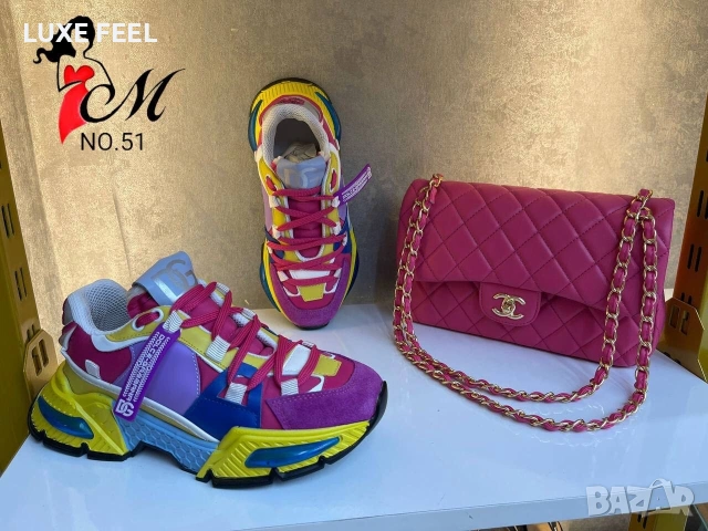 Balenciaga ✨ Dolce Gabanna ✨ Дамски Маратонки , снимка 4 - Маратонки - 53963636