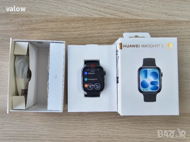 Нов часовник Huawei Watch Fit 5