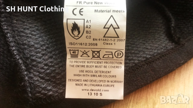 DEVOLD THERMAL Jacket 100% Merino Wool размер L / XL горница 100% Мерино вълна - 2473, снимка 18 - Пуловери - 54160655