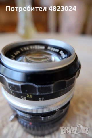 Nikon NIKKOR-S Auto 50mm f/1.4 Non Ai Lens. Nikon F Mount, снимка 5 - Обективи и филтри - 54553055