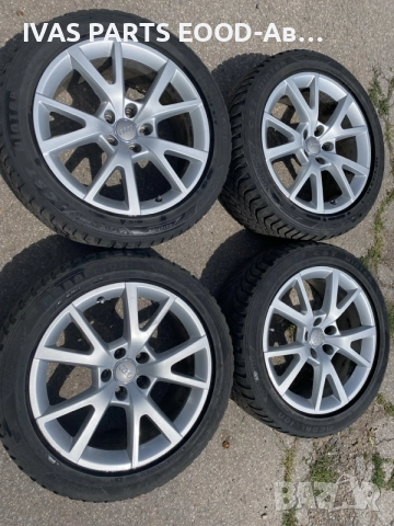 Джанти 18”/5х112/с гуми 225/50/18;Audi A6/C7, снимка 3 - Гуми и джанти - 55319725
