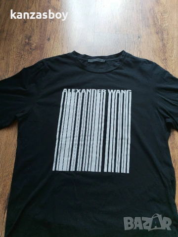 alexander wang - страхотна мъжка тениска 50/M, снимка 4 - Тениски - 54961927