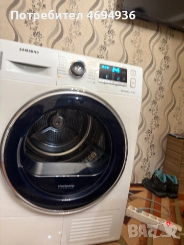 Samsung сушилня OptimalDry 8 кг използвана, снимка 4 - Сушилни - 54191298
