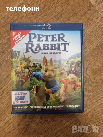 зайчето питър blue ray, снимка 3 - Blu-Ray филми - 54371450
