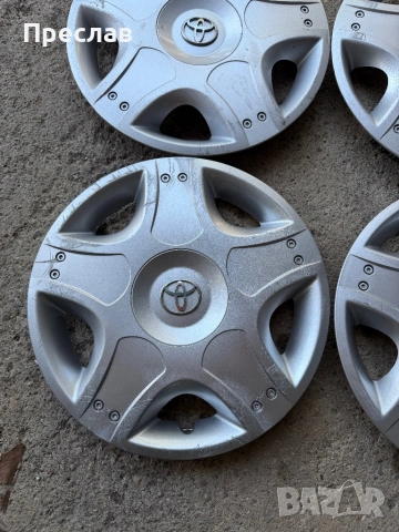 4 броя оригинални тасове за Toyota Yaris 14, снимка 3 - Аксесоари и консумативи - 54802575