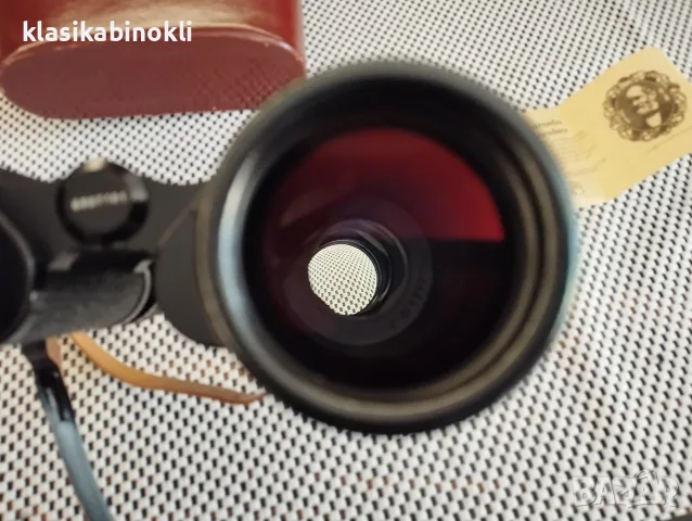 ТОП Бинокъл Carl Zeiss Jena-JENOPTEM-MULTI-COATED -10 х 50W-ГДР--КАТО НОВ, снимка 8 - Екипировка - 55371372