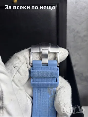 Audemars Piguet Royal Oak Offshore Ice Blue Мъжки Син Часовник Код Chronolux40, снимка 7 - Мъжки - 55640695