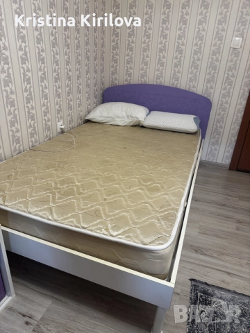 Легло с матрак 200/120, снимка 2 - Спални и легла - 55345094