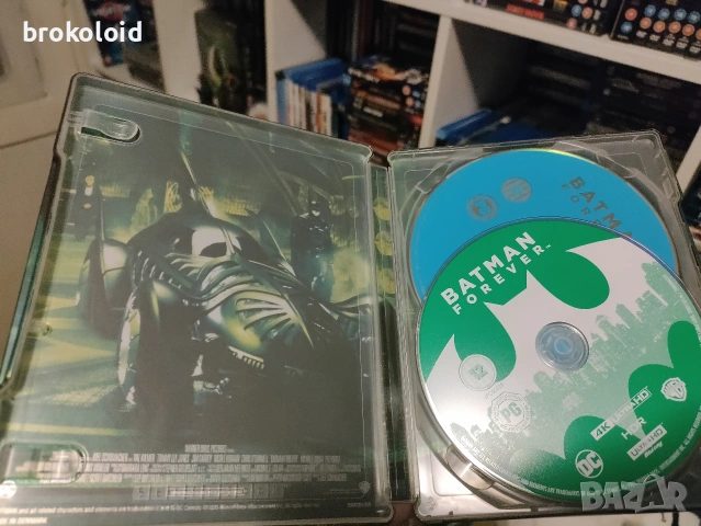 Batman Forever 4k steelbook , снимка 4 - Blu-Ray филми - 55200909