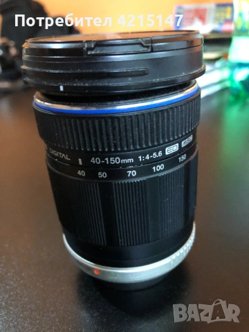 Olympus (Обектив)- M.Zuiko Digital 40-150mm F/4-5.6 ED MSC Zoom Lens | Both Lens Caps OEM, снимка 3 - Обективи и филтри - 54591527