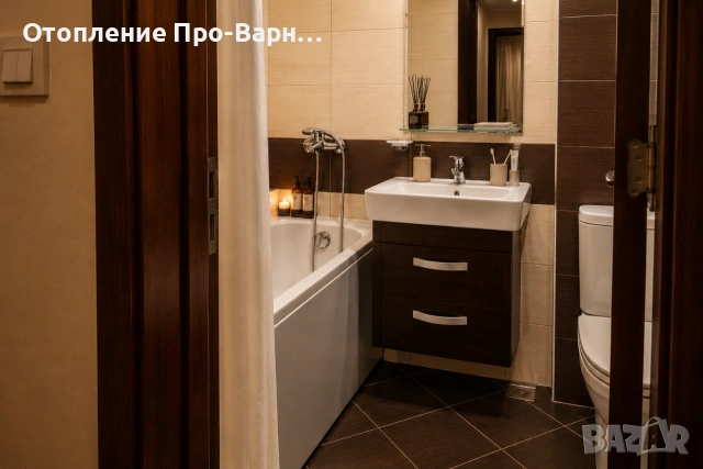 Апартамент ЛУКС ★★★★ Golden Line – Златни пясъци | 100 м от плажа | Басейн | СПА | До 4 гости, снимка 17 - Апартаменти - 55215816