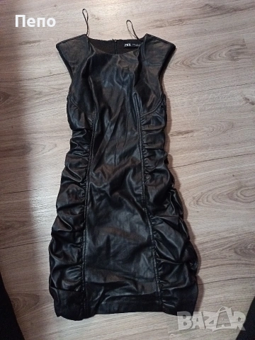Кожена Рокля Zara