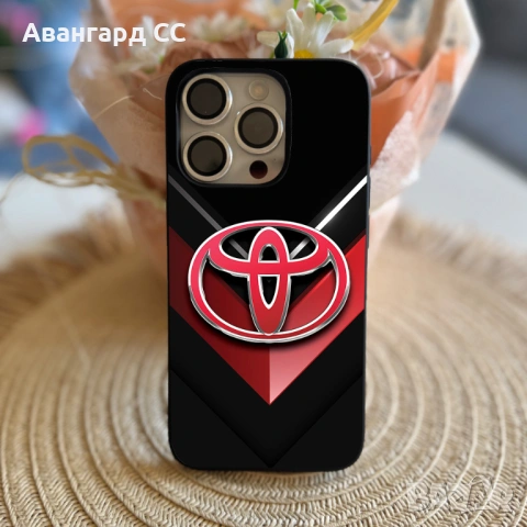 Силиконов калъф за iPhone с лого TOYOTA, снимка 8 - Калъфи, кейсове - 54611227