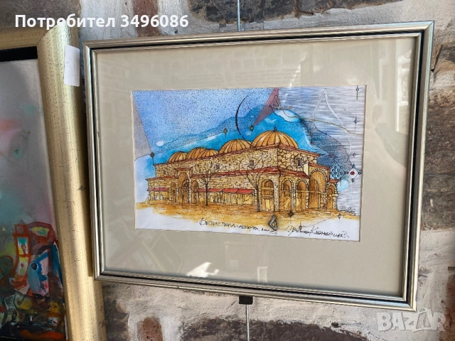 Цветан Казанджиев - Ямболският Безистен, снимка 3 - Картини - 54548452