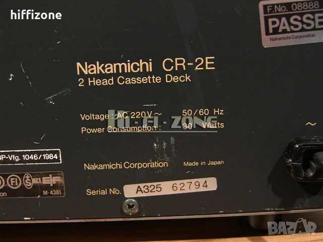 ДЕК   Nakamichi cr-2e , снимка 9 - Декове - 54273880