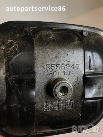 Външна дръжка за предна лява врата черна за Mitsubishi Pajero (2006) MR556247, снимка 2 - Части - 54791823