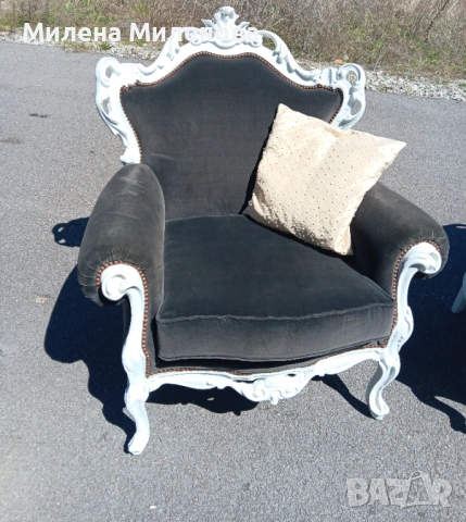 Холна гарнитура , снимка 4 - Дивани и мека мебел - 54177315