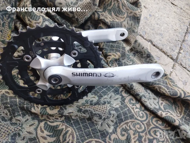 Курбел със средно движение за велосипед колело Shimano fc m 445