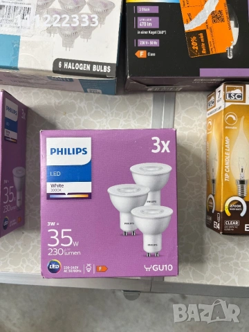 ЛОТ / Пакет Смарт осветление, LED крушки (Philips, Osram, Eglo) и смарт контакти – НОВИ!, снимка 2 - Лед осветление - 54903648