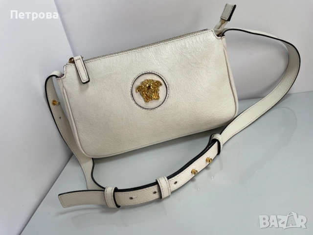 Кожена чанта VERSACE Оригинал