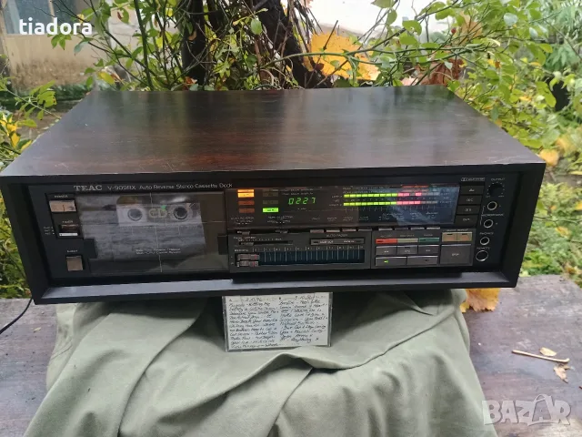  TEAC V-909RX и TEAC C-3X с оригинални дървени кабинети, снимка 12 - Декове - 55428128