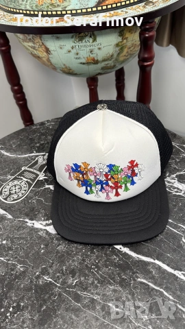 Шапка с козирка Chrome Hearts Multicolor Crosses Trucker Hat