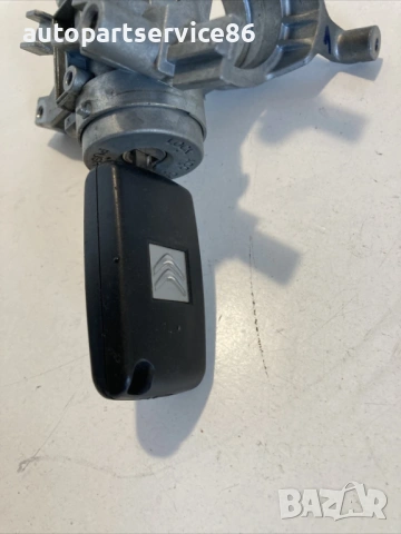 Контактен ключ с ключ за Citroen C-Crosser 2.2 Hdi (2009), снимка 3 - Части - 54537860