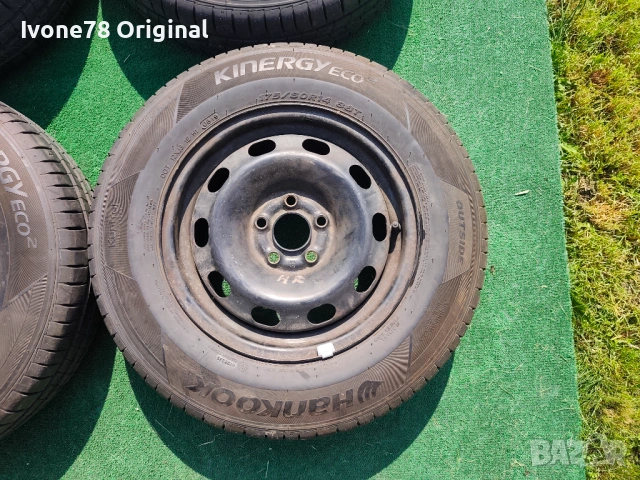 ПРОМОЦИЯ Железни ДЖАНТИ за VW POLО GOLF 4 5x100 14 цола.Отлично състояние., снимка 2 - Гуми и джанти - 54810839