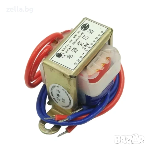 Трансформатор 230V AC към 24V AC 10W – Преобразувател на напрежение за автоматизация и LED 10344