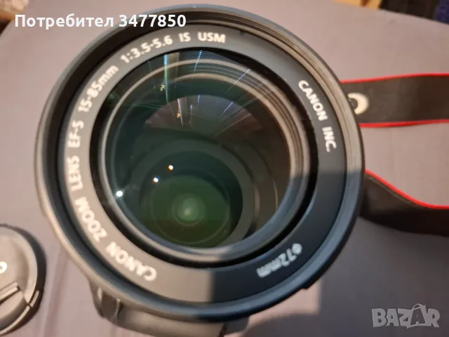 Обектив Canon EF-S 15-85 mm 1:3,5-5,6 IS USM, снимка 3 - Обективи и филтри - 55522389