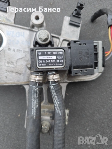 A6429050100 СЕНЗОР НАЛЯГАНЕ ИЗПУСКАТЕЛЕН КОЛЕКТОР OEM MERCEDES W204 OM651 2014