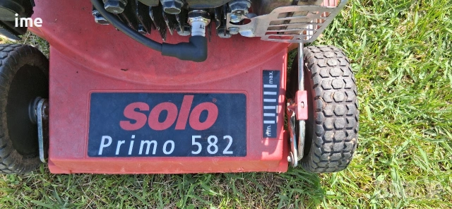 Бензинова косачка НОМЕР 42. Solo Primo. Четиритактов двигател на Briggs&Stratton. 39 см. ширина..., снимка 8 - Градинска техника - 54693762