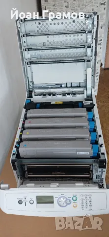 OKI Pro8432WT – професионален цветен принтер с възможност за печат с бял тонер, снимка 2 - Принтери, копири, скенери - 55329279